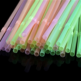 004 (2) PLA degradable bendable straw